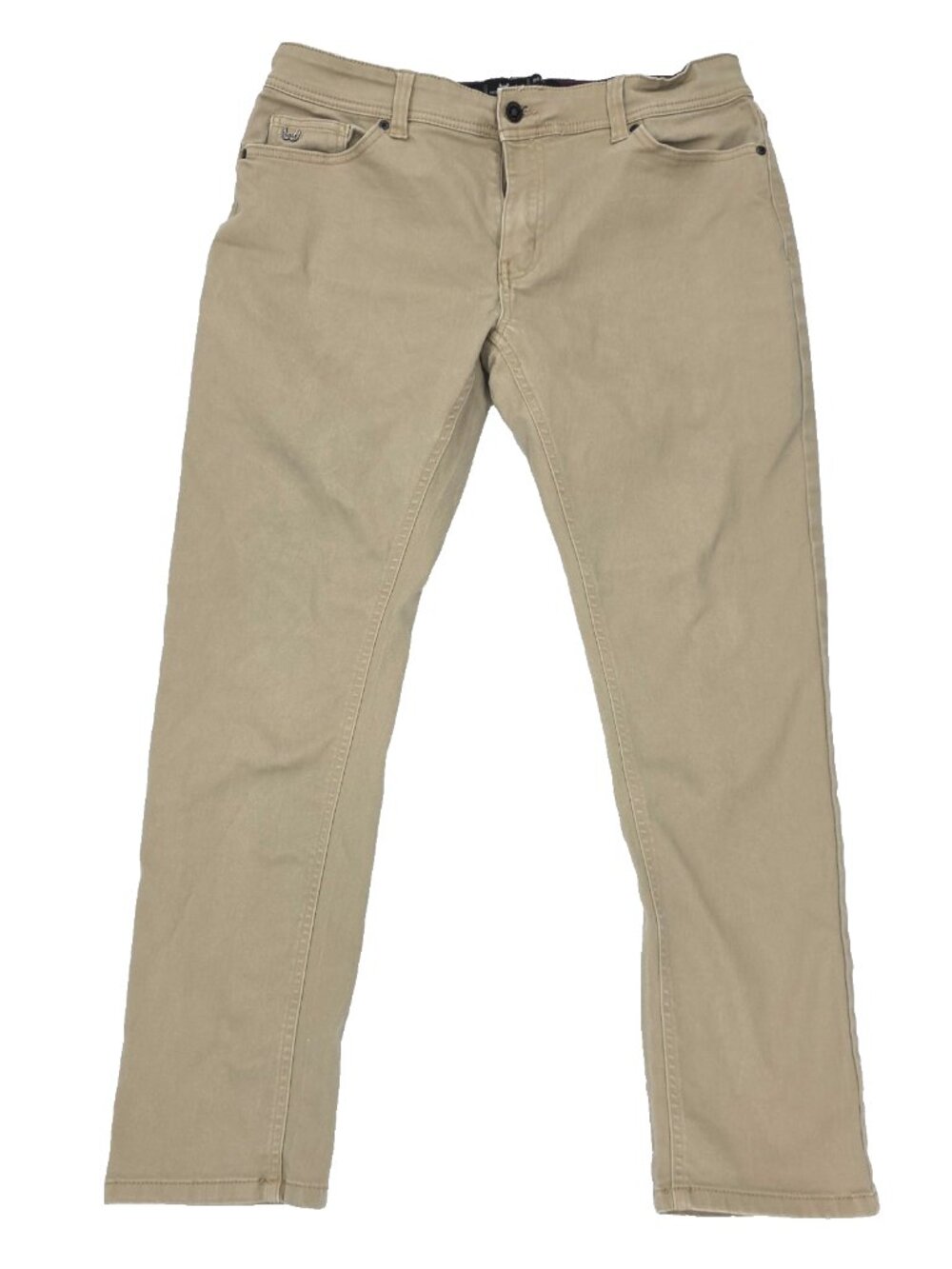 Nick Danger Supreme Flex Jeans Pants Mens 36x30 Khaki Brown Stretch Slim